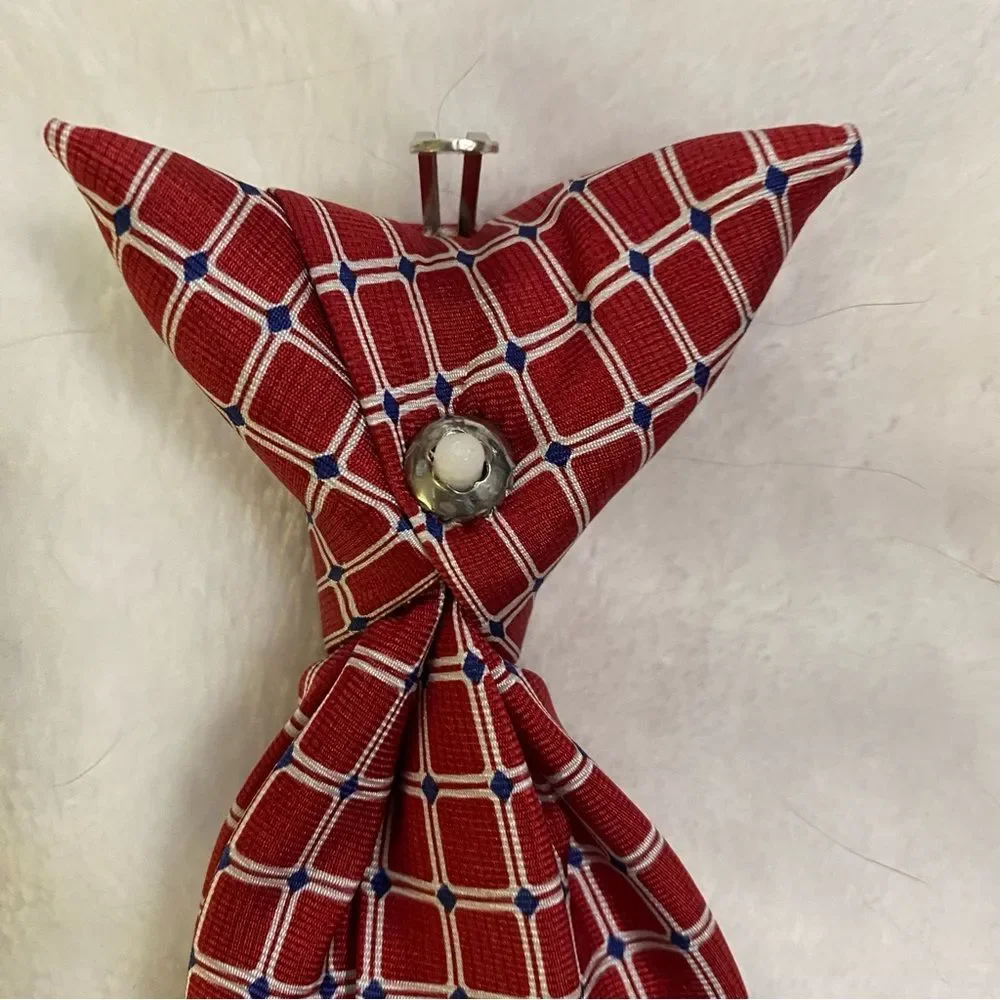 Chaps kids Maroon clip on tie